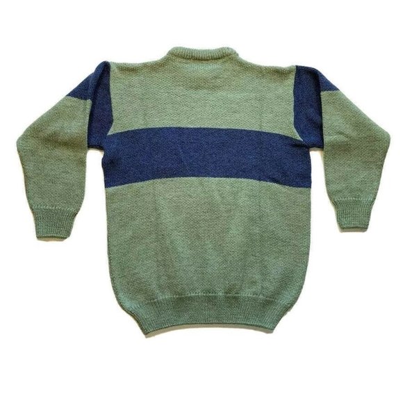 NWT Vintage Cladyknit Donegal Irish Sweater L Merino Wool Hand Finish Fisherman‎ - Picture 2 of 12